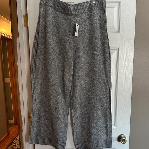 Sonoma Gray Knit Pantsuit - Picture 2 of 16